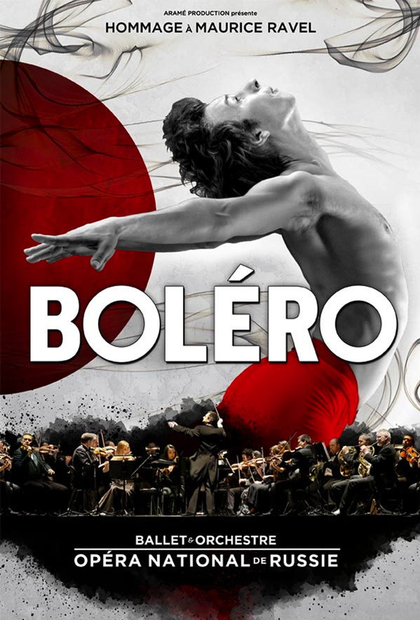 Affiche. Hommage aan Maurice Ravel het Ballet en Orkest van de Nationale Opera van Rusland. 2019-11-07